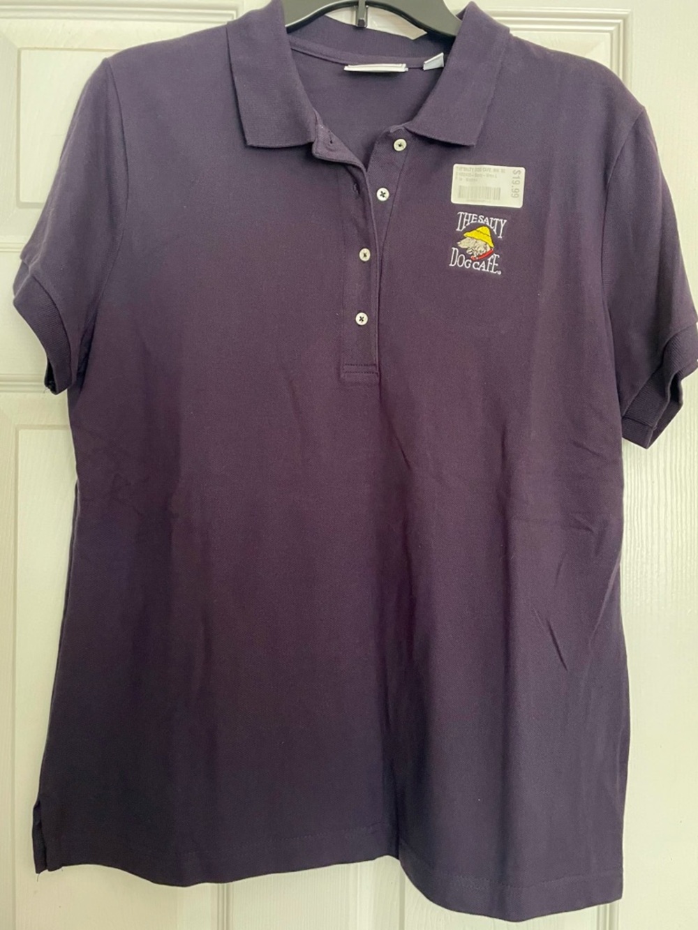 Salty Dog Cafe women’s polo shirt size L